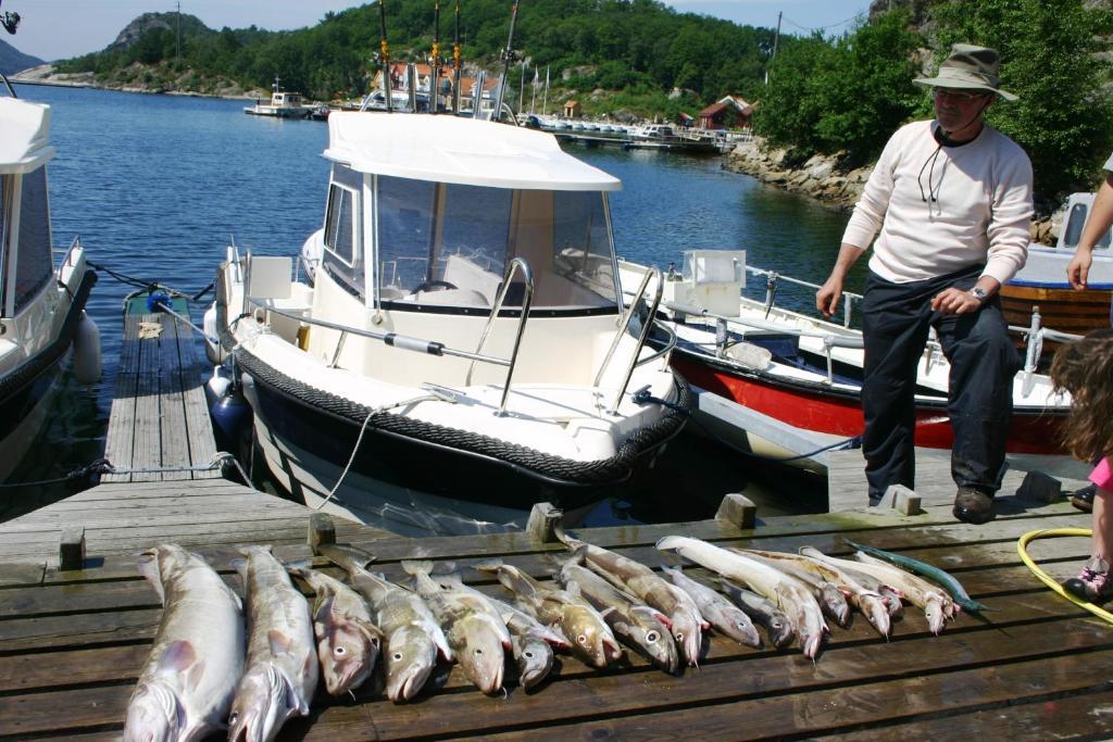 Bjornevag Ferie Hotel Farsund Exterior foto