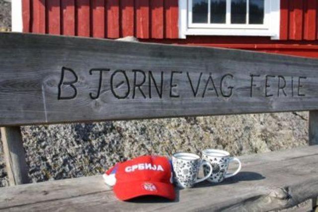 Bjornevag Ferie Hotel Farsund Exterior foto